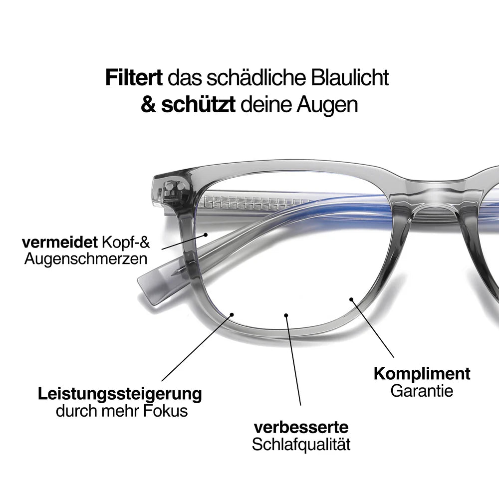 LUVENDO - Blaulichtfilter Brille V1 Transparent