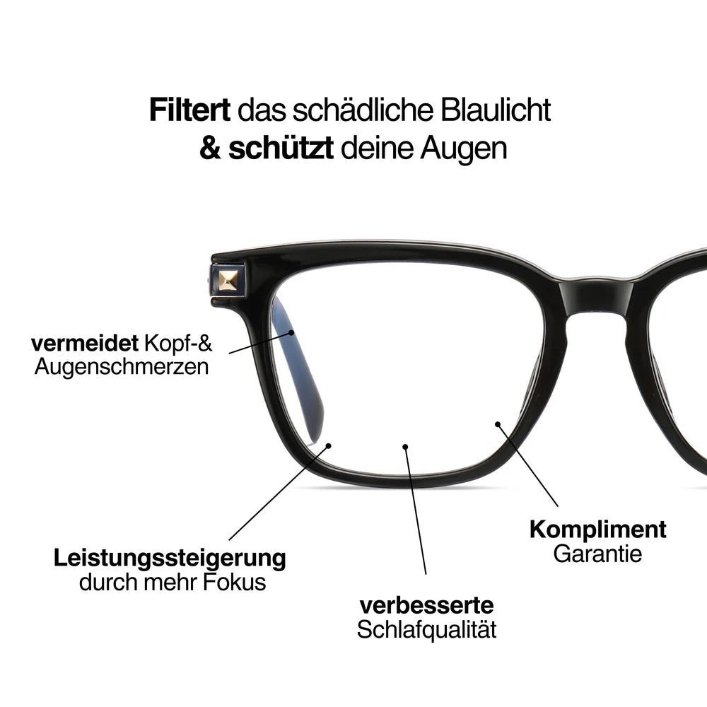 Luvendo - Blaulichtfilter Brille V2